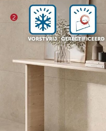 VLOER- EN WANDTEGEL "DESERTO" 60 X 120 CM