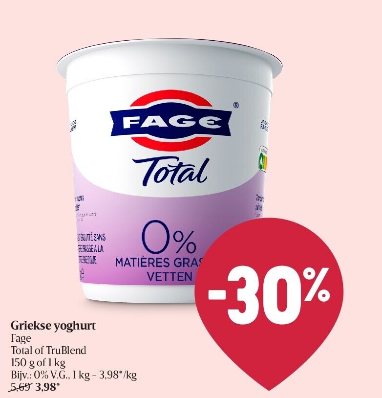 Griekse yoghurt Fage