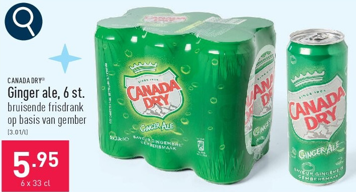 Ginger ale, 6st.