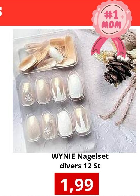 WYNIE Nagelset divers 12 St