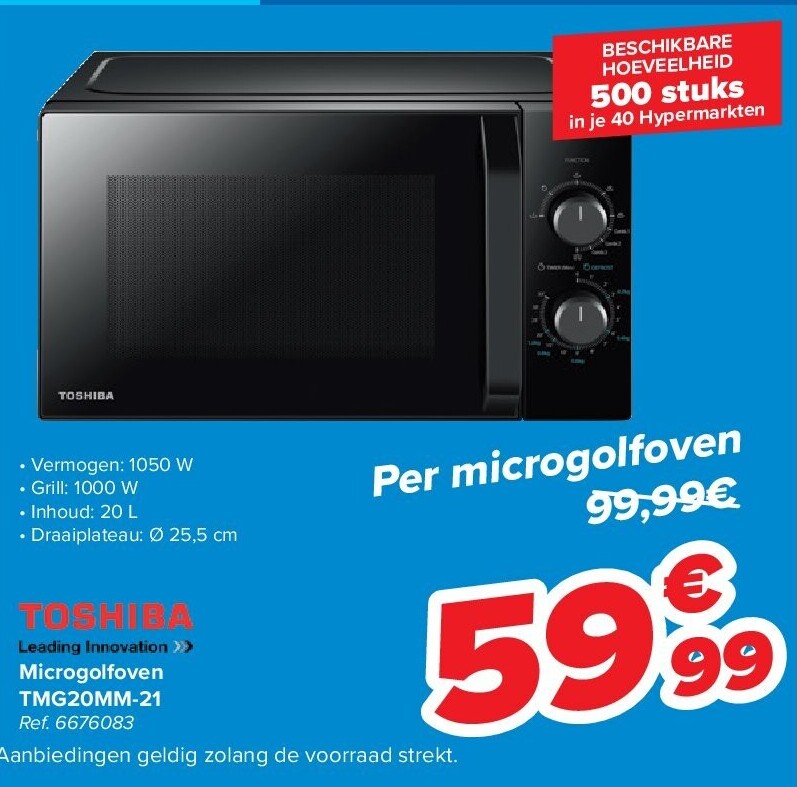 Microgolfoven TMG20MM-21