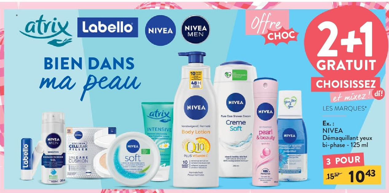 NIVEA Démaquillant yeux bi-phase - 125 ml