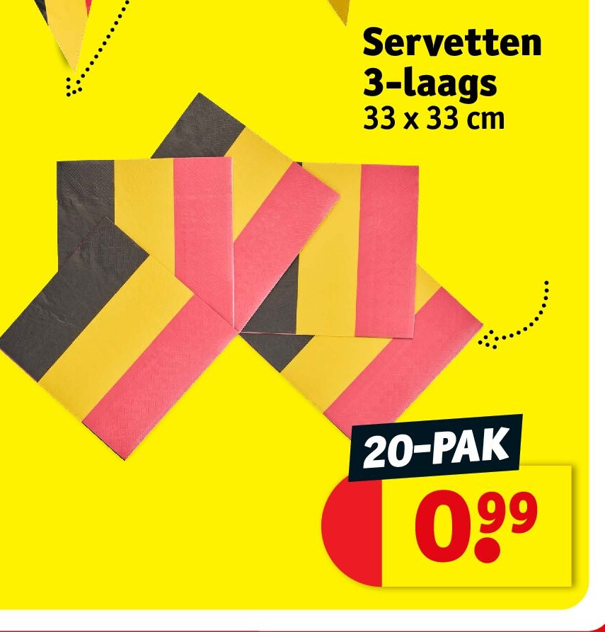 Servetten 3-laags
