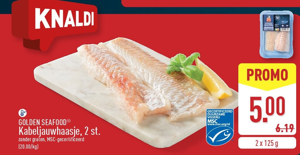 Kabeljauwhaasje, 2st.