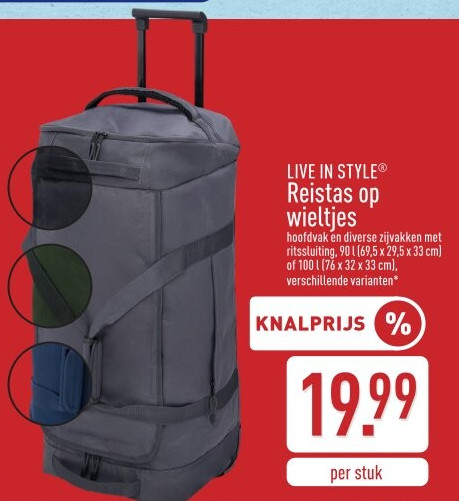 Reistas op wieltjes