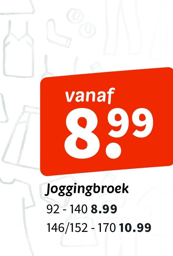 Joggingbroek 146/152 - 170