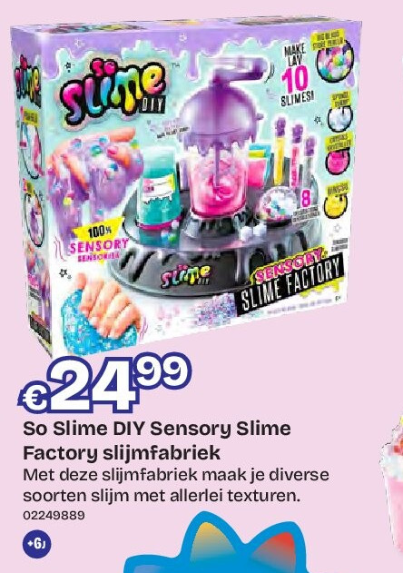 So Slime DIY Sensory Slime Factory slijmfabriek
