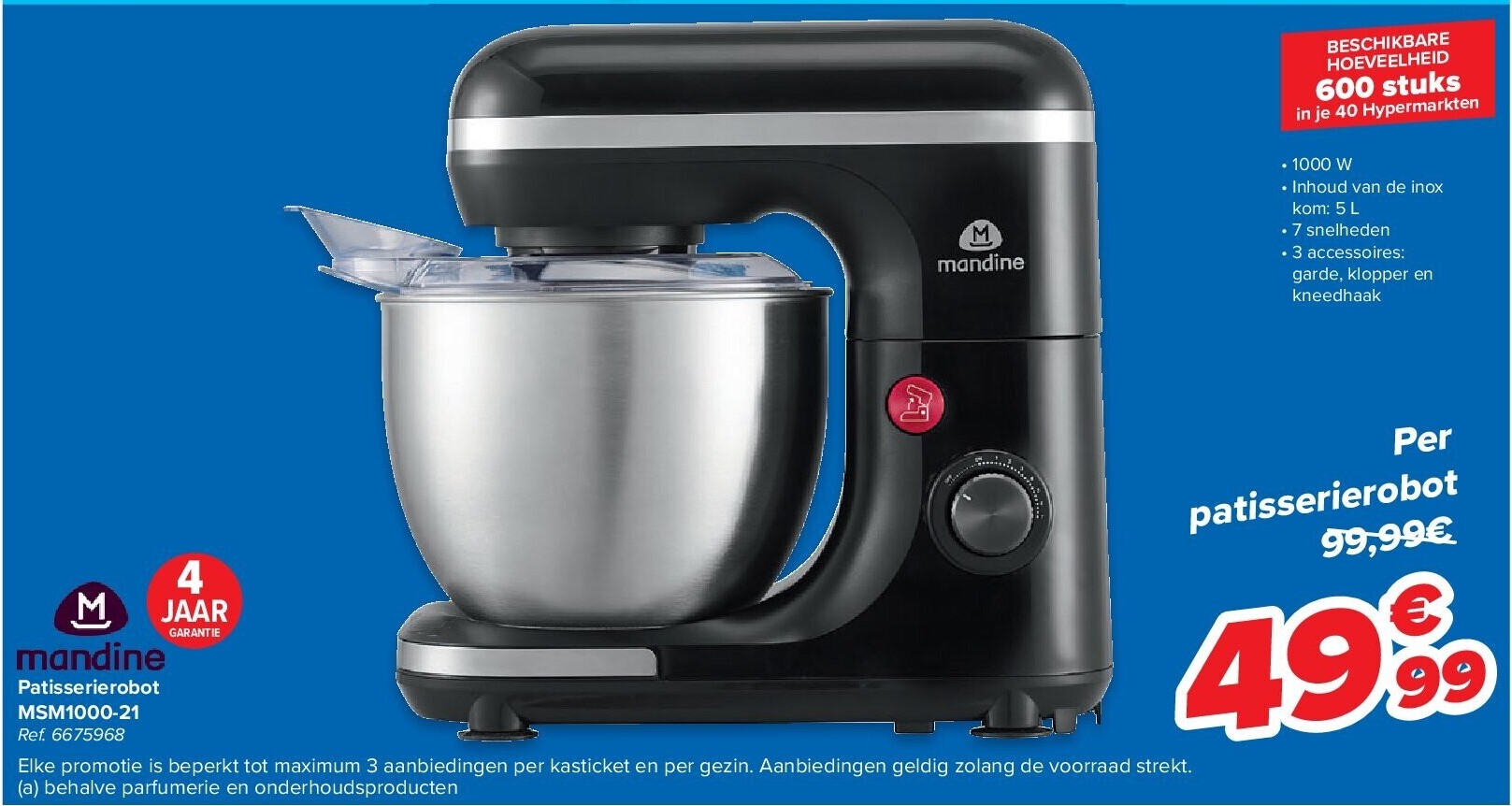 Patisserierobot MSM1000-21