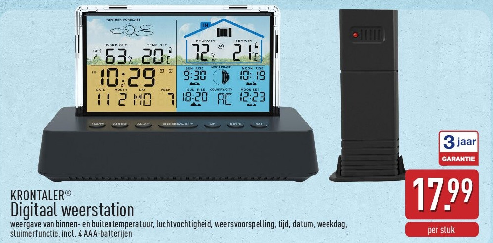 Digitaal weerstation