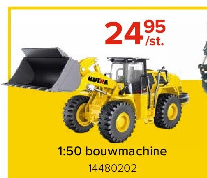 1:50 bouwmachine