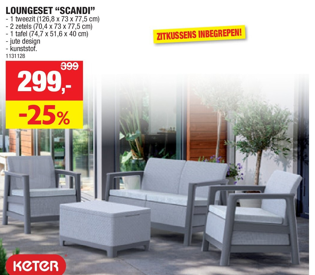 LOUNGESET “SCANDI”
