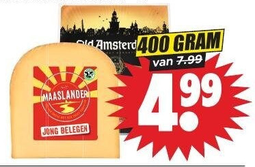Old Amsterdam kaas 48+ of Maaslander