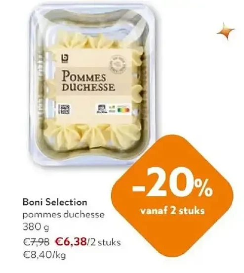 Boni Selection pommes duchesse 380 g