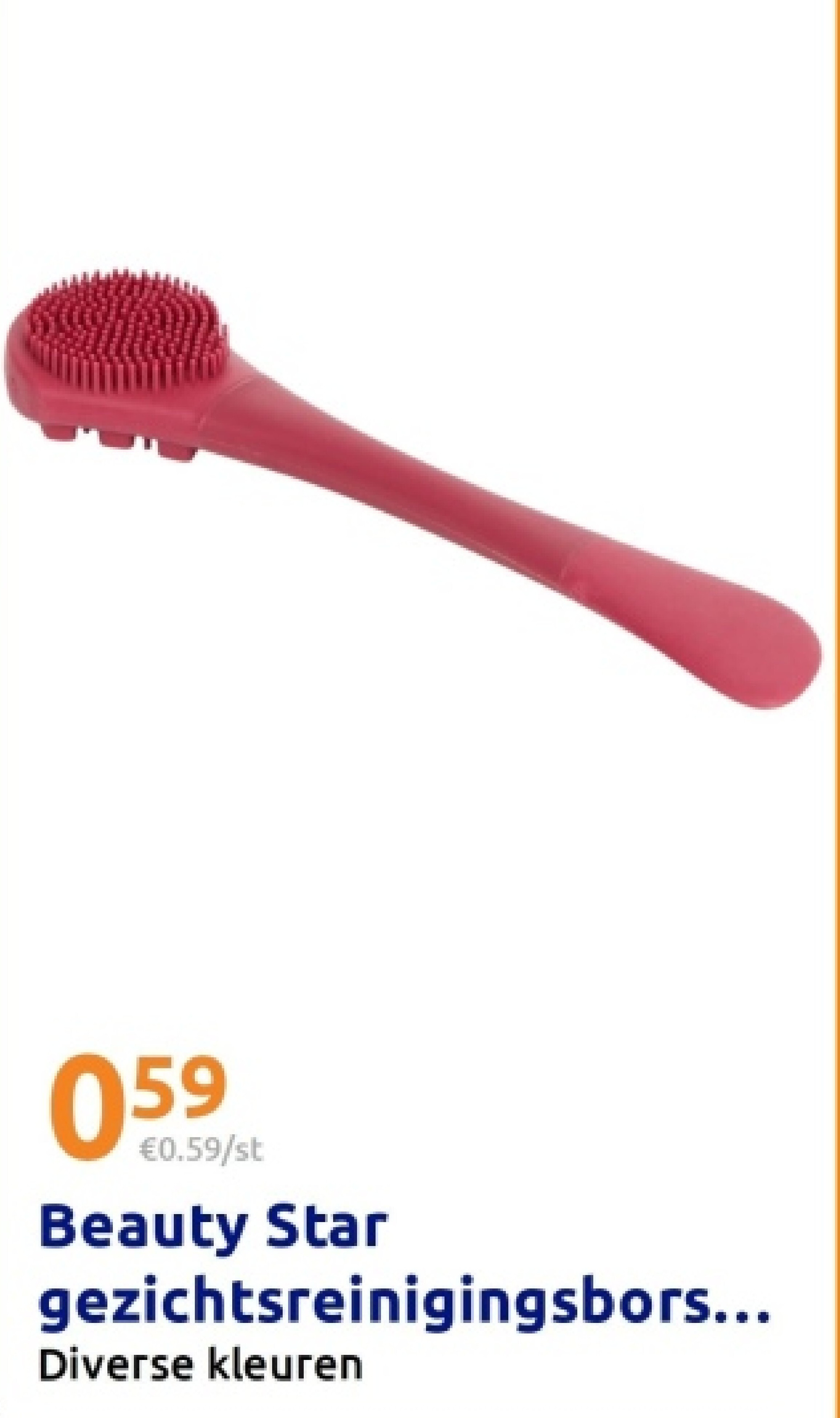 Beauty Star gezichtsreinigingsborstel 4-in-1