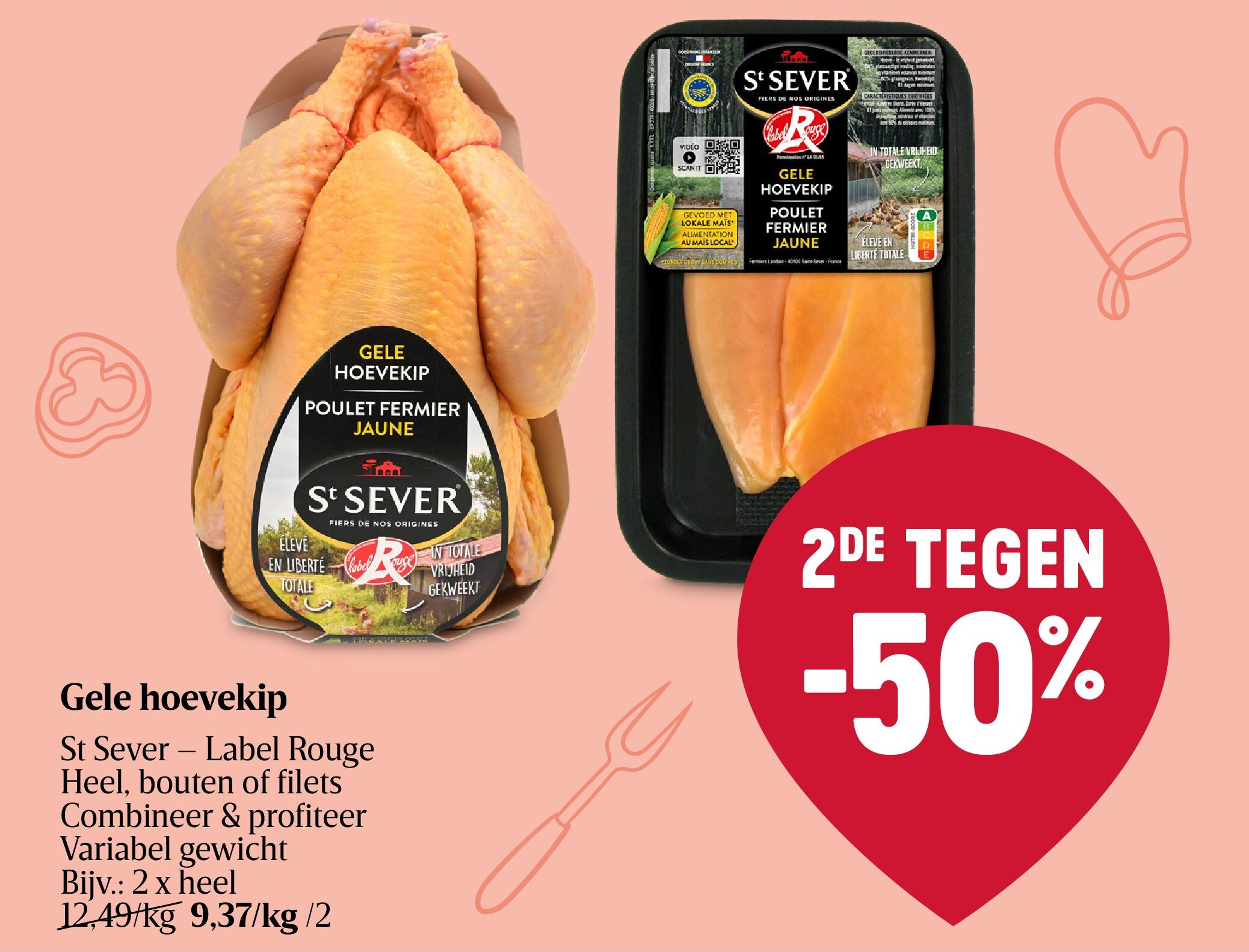Gele hoevekip