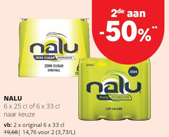 NALU 6 x 25 cl