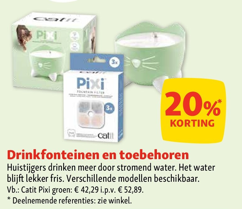 Drinkfonteinen en toebehoren