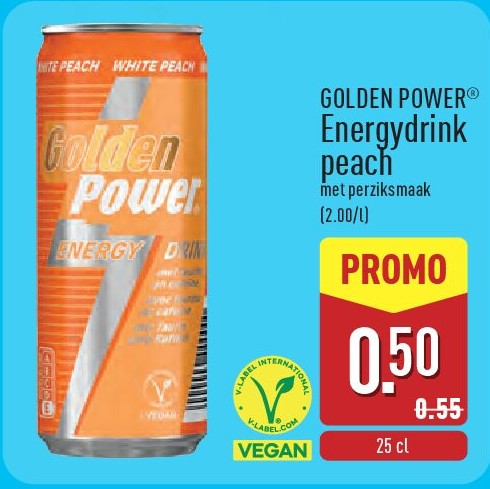 Energydrink peach
