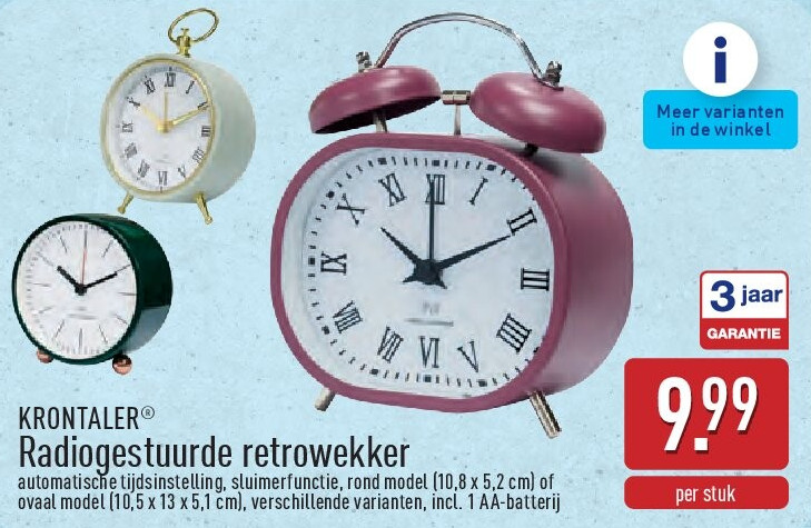 Radiogestuurde retrowekker