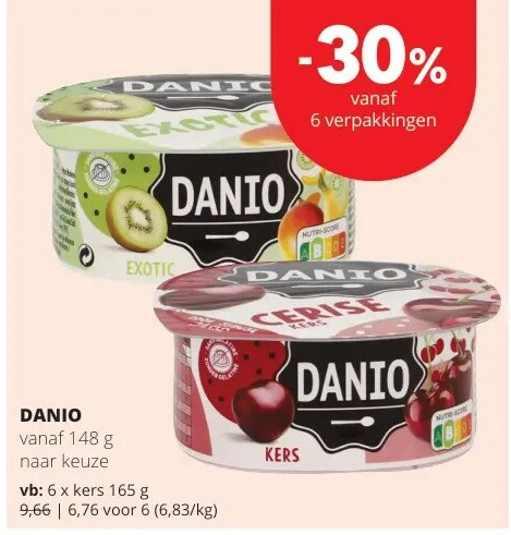 DANIO kers 165 g