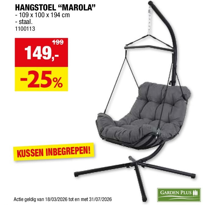 HANGSTOEL “MAROLA”