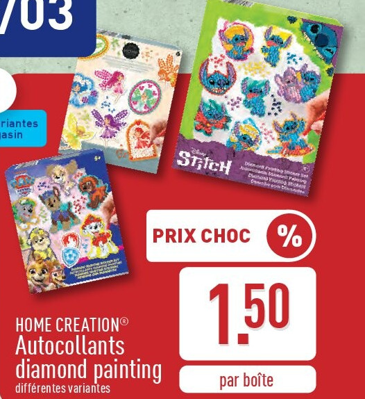 Autocollants diamond painting