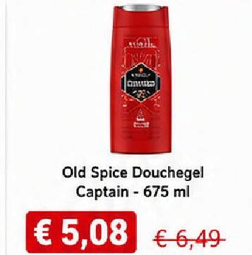 Old Spice Douchegel Captain - 675 ml