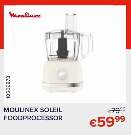 MOULINEX SOLEIL FOODPROCESSOR