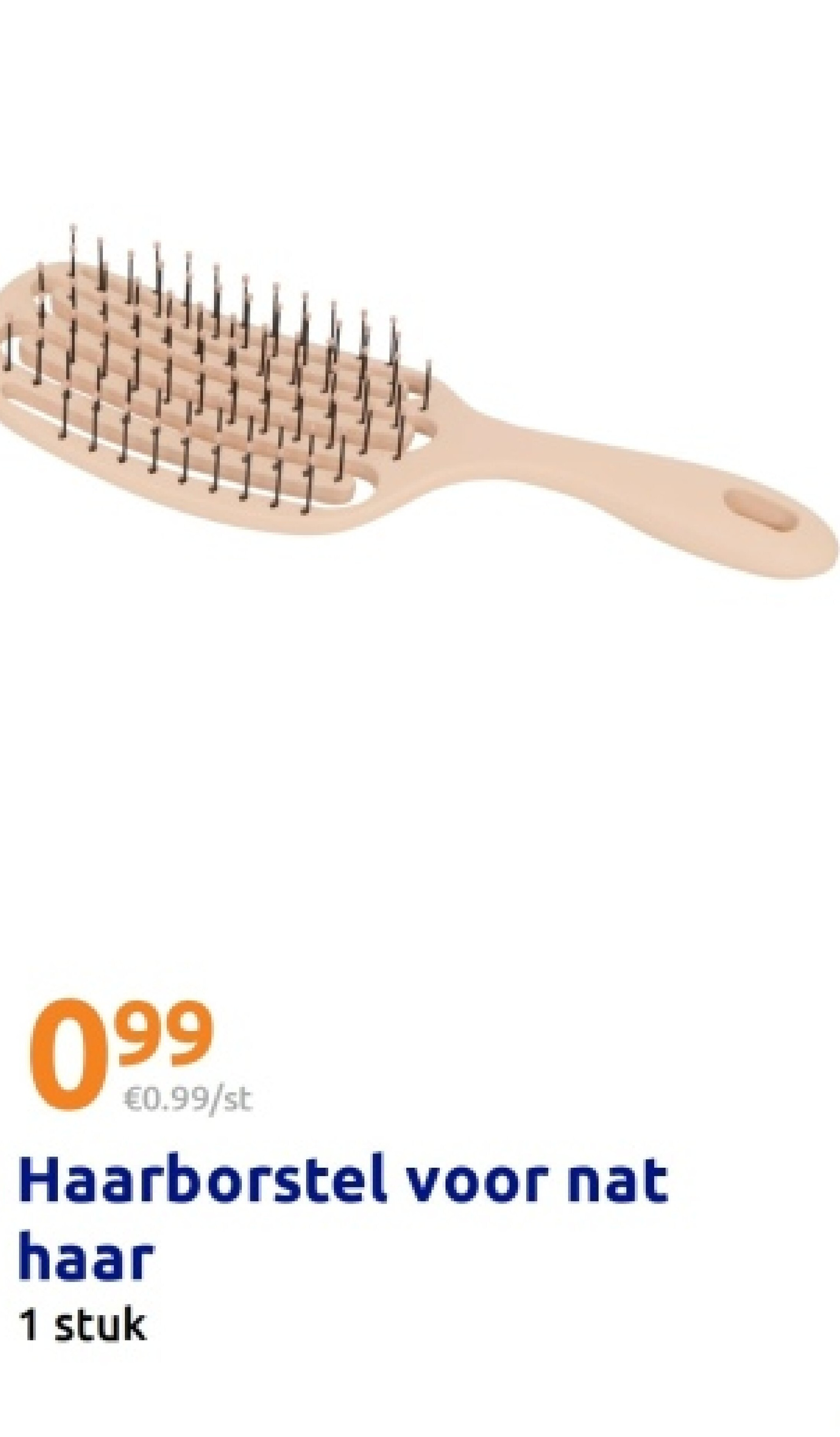 Haarborstel voor nat haar