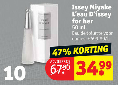 Issey Miyake L'eau D'issey for her 50 ml