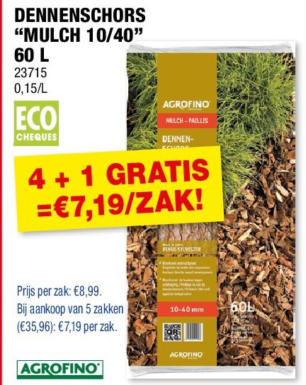 DENNENSCHORS “MULCH 10/40” 60 L