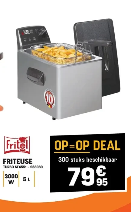 FRITEUSE TURBO SF4551