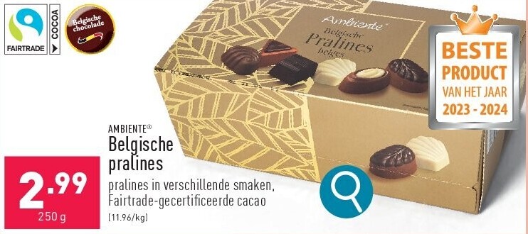 Belgische pralines