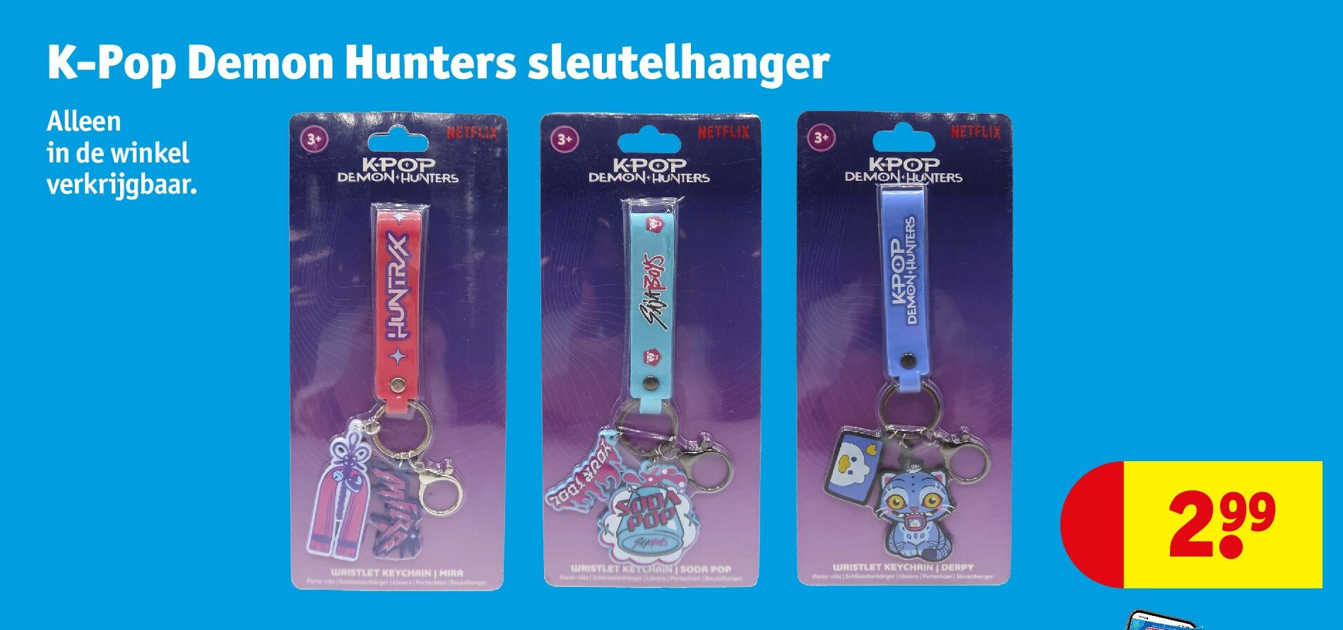 K-Pop Demon Hunters sleutelhanger