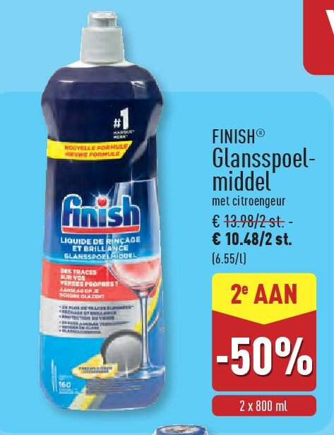Glansspoel­ middel