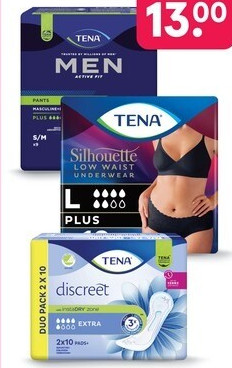 TENA duopakken, Silhouette en Men Pants