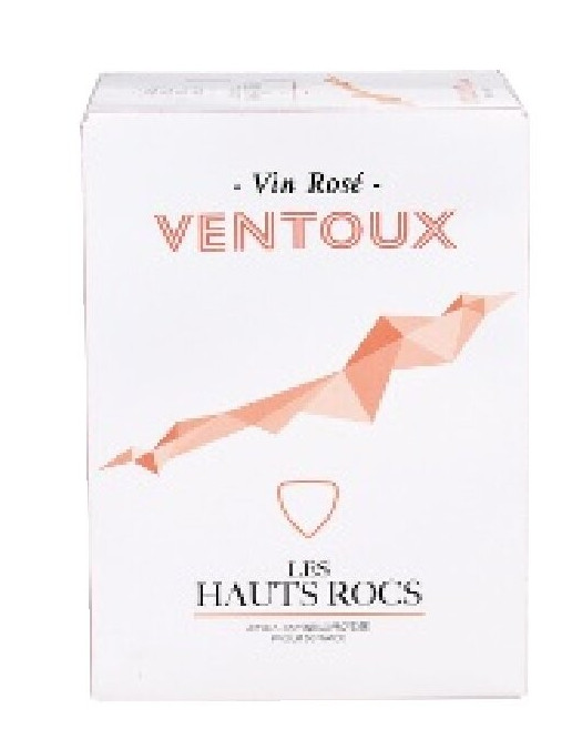 Les Hauts Rocs Rosé Sec 2024 A.O.P. Ventoux partybox 3 L