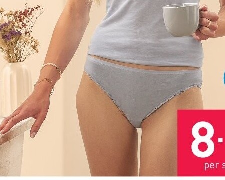 Slip voor dames, 2 st.