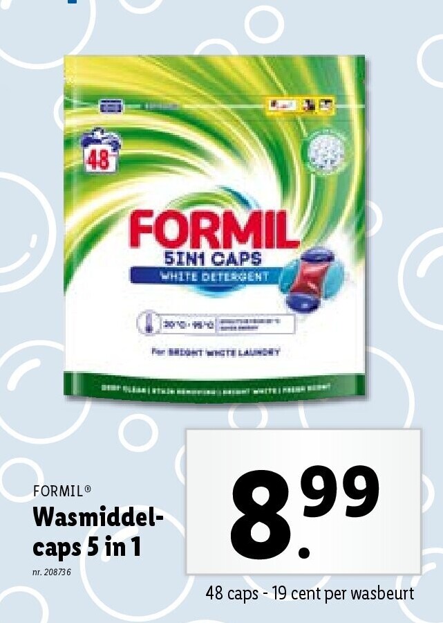 Wasmiddelcaps 5 in 1