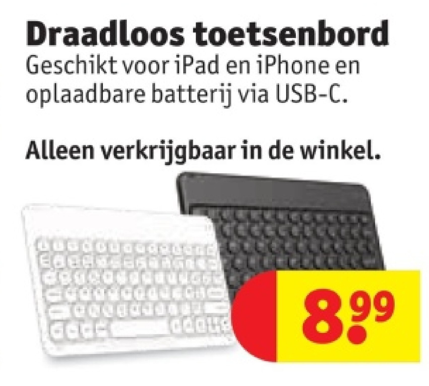 Draadloos toetsenbord