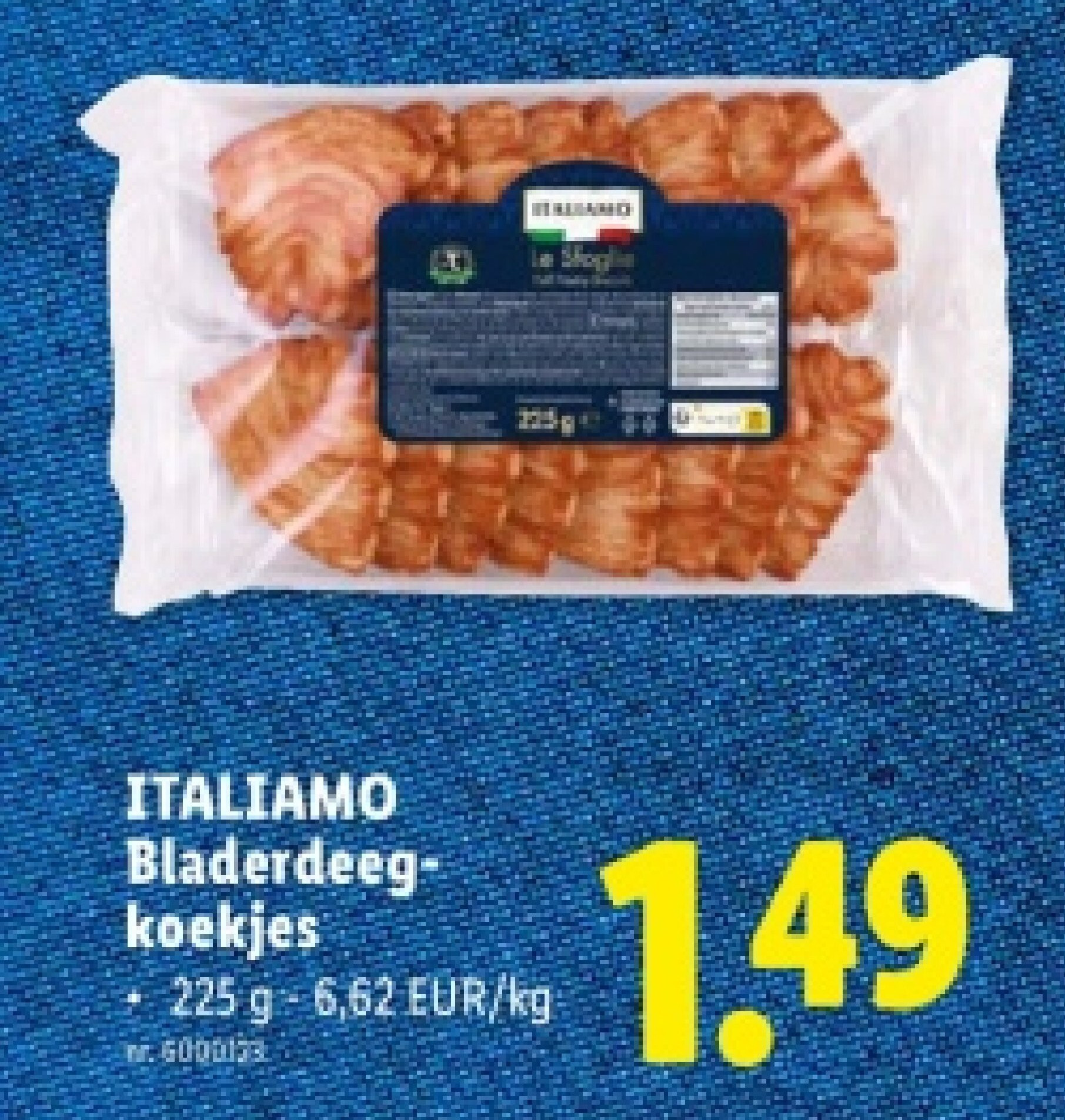 Bladerdeeg koekjes