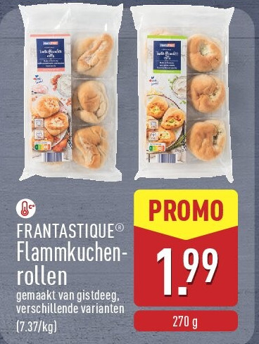 Flammkuchen rollen