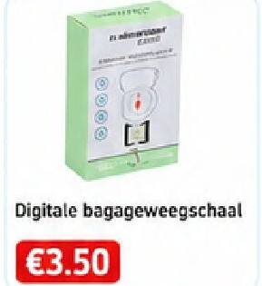Digitale bagageweegschaal