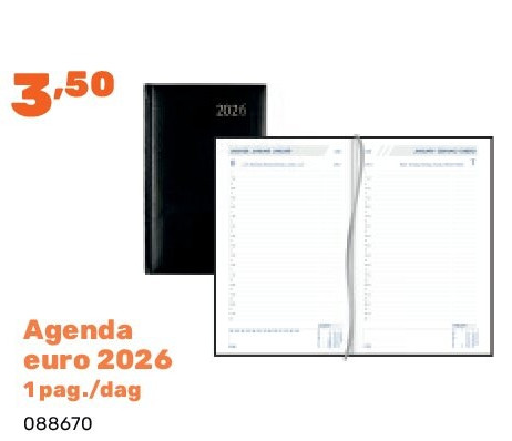 Agenda euro 2026 1 pag./dag