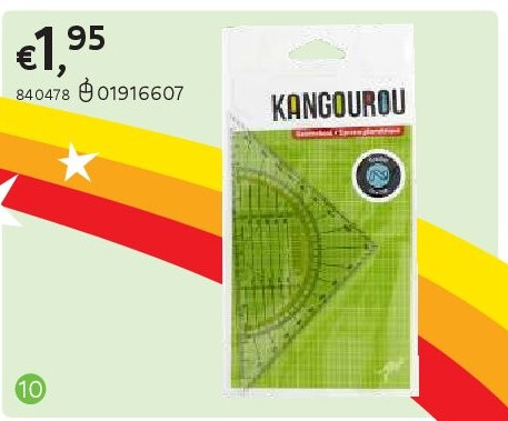 KANGOUROU GEODRIEHOEK FLEX