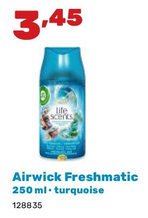 Airwick Freshmatic 250 ml • turquoise