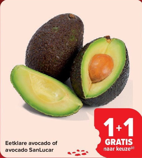Eetklare avocado of avocado SanLucar