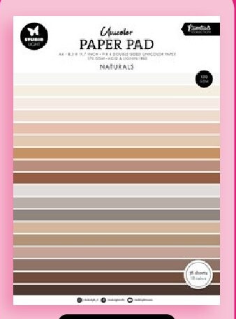 Unicolor Paper Pad Naturals