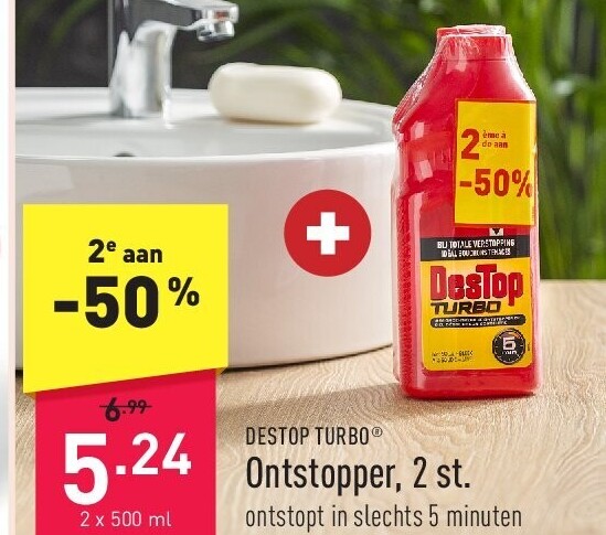 Ontstopper, 2 st.