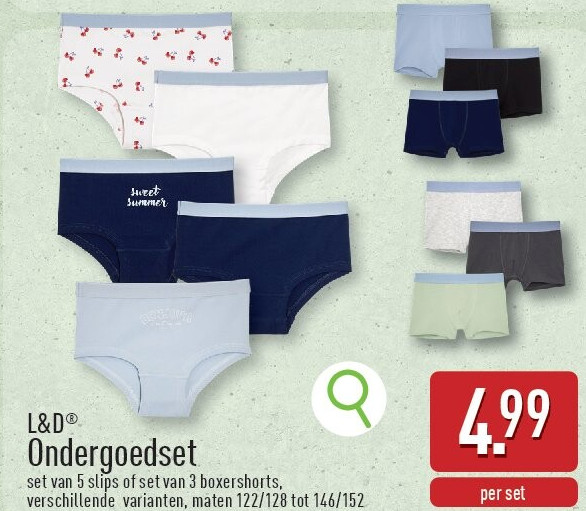 Ondergoedset